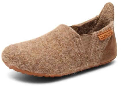 Bisgaard Unisex Kinder Sailor Wool Niedrige Hausschuhe, Camel, 28 EU