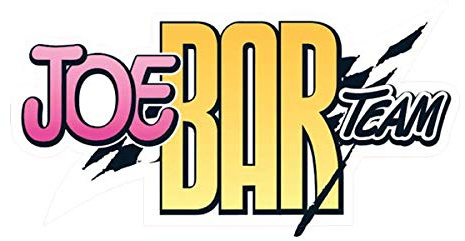 Stickers rétro réfléchissant pour Casque Joe Bar Team