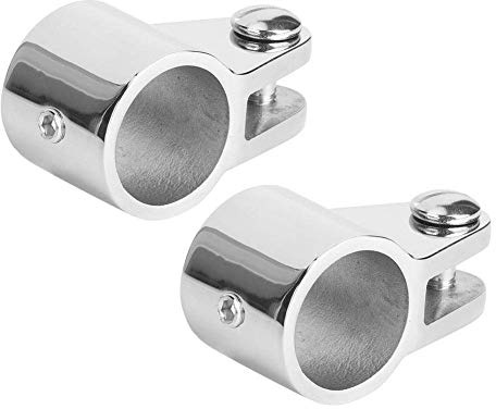 Bimini Top Jaw, 2Pcs Edelstahl Bimini Top Schieber Marine Hardware Fitting für aufblasbare Fiberglas Yachten Hardware-Beschläge(22mm)