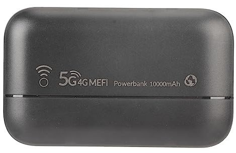 Vikye 4G LTE USB WiFi Modem, Portable 300Mbps 5G Router with SIM Card Slot, Portable High Speed Travel Hotspot Router, Unlocked 4G Dongle, Supports 10