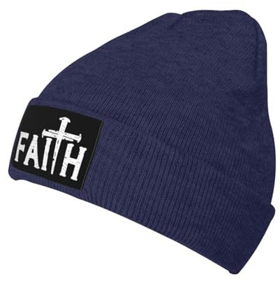 908 Damen Herren Wintermütze Christliche Geschenke, Glaube, Religiös Strickmütze Leicht Chemo Hut Klassische Kopf Wraps Für Adult Jungen Outdoor