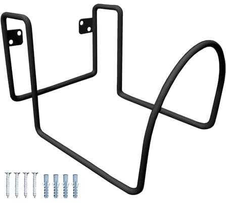 Per Tubi Da Giardino - Bobina Della Linea D'acqua Per Esterni, Custode Del Tubo Del Cortile Montato A Parete | Supporto Per La Conservazione Del Tubo Flessibile In Metallo, Portavita Per Tubo E