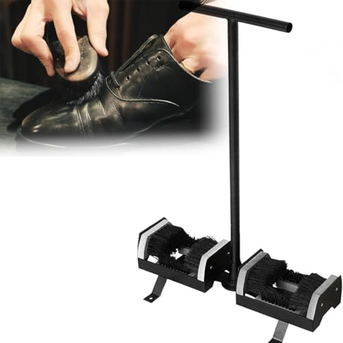 Cepillo rascador de botas resistente, eliminación eficaz de barro con base estable y mango antideslizante, para limpiar todos los calzados