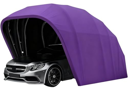 Cochera plegable, toldo retráctil de acero inoxidable resistente, tienda de campaña móvil duradera para exteriores