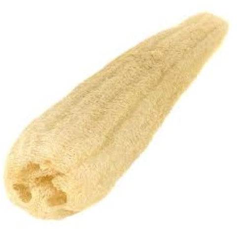 One Whole Egyptian Loofah 100% Natural SPA Beauty Bath Sponge Body Scrubber Puff. Premium Quality Lofa Loofa Luffa Loffa for exfoliating Your Skin.