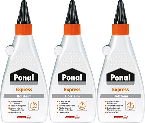 Ponal PN10X Holzleim Express (550 g/3er Pack)