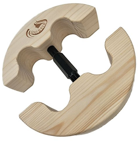 HAIBEIR Élargisseur à Chapeaux en Bois, réglable, très résistant, Facile à Utiliser, pour Tour de tête de 16,5 à 24,1 cm