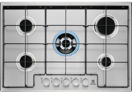 Electrolux EGS7534X Acciaio inossidabile Da incasso Gas 5 Fornello (i)