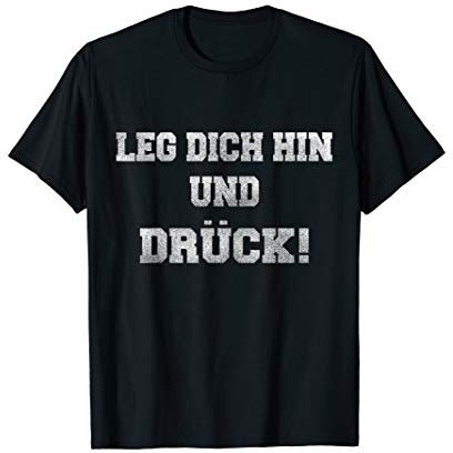 Pumpen Fitness Kraftsport Trainer Shirt Drück Gewichtheben
