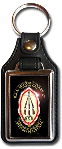 BSA Three Guns keyring. OFFICIALLY LICENSED B.S.A PRODUCT.© &™ BSA