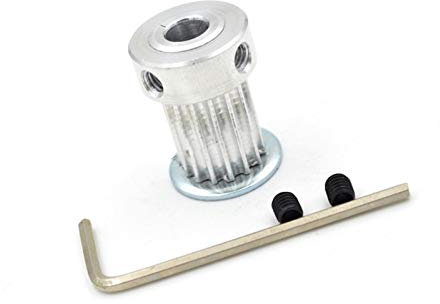Leloo Lcuihong-zahnriemenscheibe 15 Zähne HTD3M Synchrone Riemenscheibe Bohrung 4/5/6/6,35 / 8mm für Breite 15mm HTD3M, Zahnriemen HTD3M Riemenscheibe, Rad 15teeth 15t Flexibel und langlebig