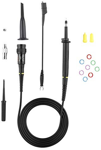 Tyenaza Oscilloscopio sonda, Kit sonda oscilloscopio, sonda ad Alta Tensione oscilloscopio P4250 100:1 2KV 250MHz BNC Kit puntali
