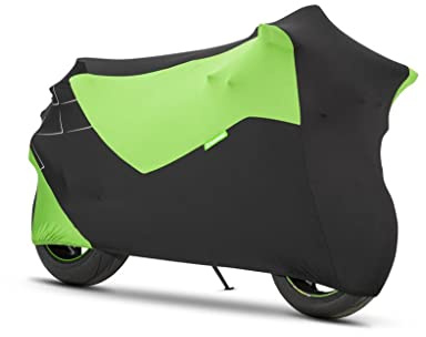 Kawasaki Indoor Cover Abdeckplane HQ Super Stretch grün