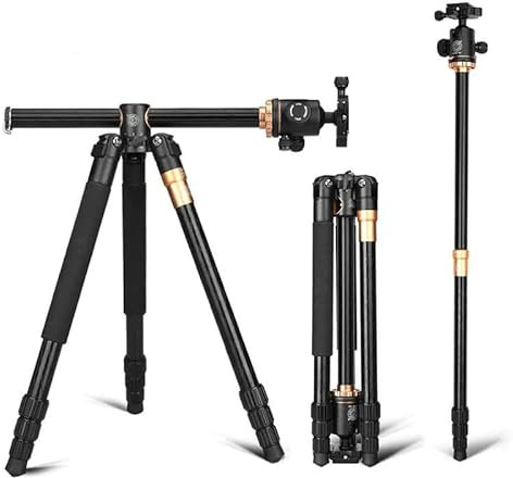 RANY QZSD Q999H Caméra En Aluminium Trépied Vidéo Monopode Professionnel Extensible Trépied avec Plaque de libération Rapide et Tête