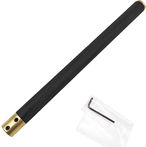 BomDog Ciseau de Tour, Outil de Tournage Du Bois, Outil de Ciseau de Tour À Pointe En Carbure de 10 Pouces Avec Coupe-Insert Rond En Carbure Ci5 de 8,9 Mm, Manche de Couteau À Trou Rond/A/Round Hole