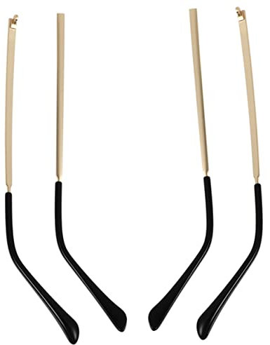 SOLUSTRE 2 Paar Brillenbeine Change Me Bügel Brillenbügel Ersetzen Change Me Wechselbügel Boston Advance Multipack Brillenersatzbügel Brillen Ersatzbügel Wart Gläser Glas Metall