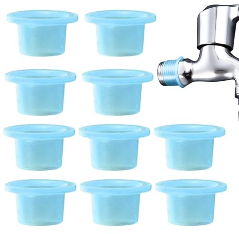 Dichtungen für Wasserhahn aus Silikon, Dichtungen für Wasserhahn - Dichtung für Wasserschlauch - 10 Stück Silikon-Dichtungen für Sanitäranlagen, Abdichtung von Rohren res