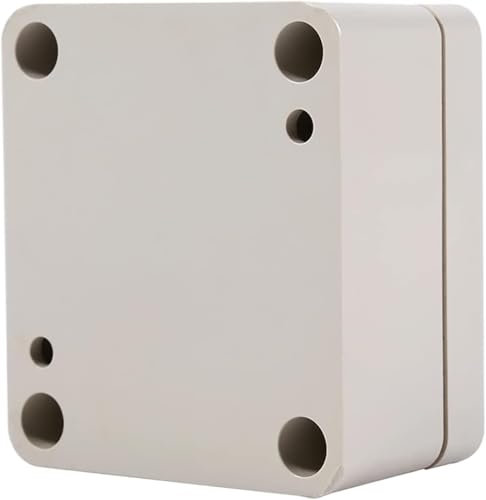 Caja de conexiones impermeable IP65 – 15 tamaños a elegir, caja de derivación ABS para proyectos de bricolaje, caja de distribución eléctrica, montaje en superficie, 63 x 57 x 35 mm