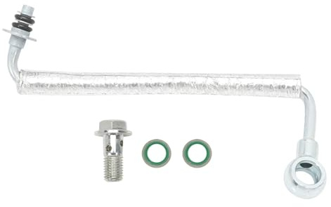 HUANGSHIJUNOUS Turbolader Turbo Öl Zuleitung Rohr Rohr Kompatibel mit Cruze 2011-2016 Sonic 2012-2020 25200947 55592600