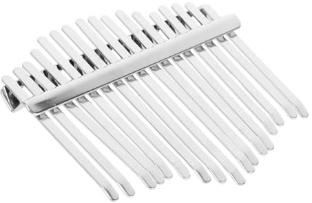 EXQUIMEUBLE Kalimba Daumenklaviertasten Manganstahl Mbira Brückenteile Diy Reparatursatz Tastenbausatz Für Daumenklavierbrücke Fingerkalimba