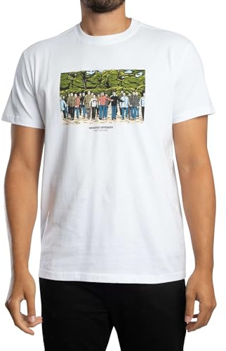 Weekend Offender Herren GSE Grafik T-Shirt, White