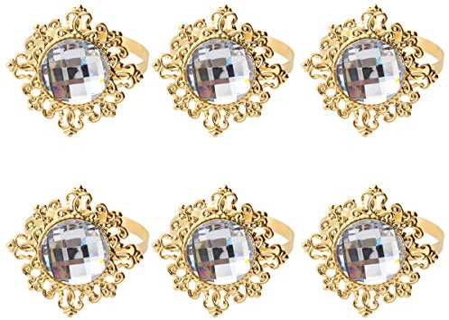 Toddmomy Elegante Acryl-serviettenringe in Funkelndem Blau Teiliges Für Hochzeiten Bankette Und Festliche Tischdekoration Zeitloser Stil Und Vielseitig Einsetzbar