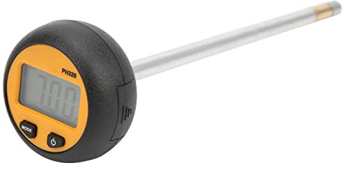 Medidor De Ph De Suelo Digital 2.0-8.5Ph con Termómetro Y Higrómetro para Agricultura, Invernadero Y Tierras De Cultivo - Alta Precisión, Fácil Lectura Y Uso Multiusos