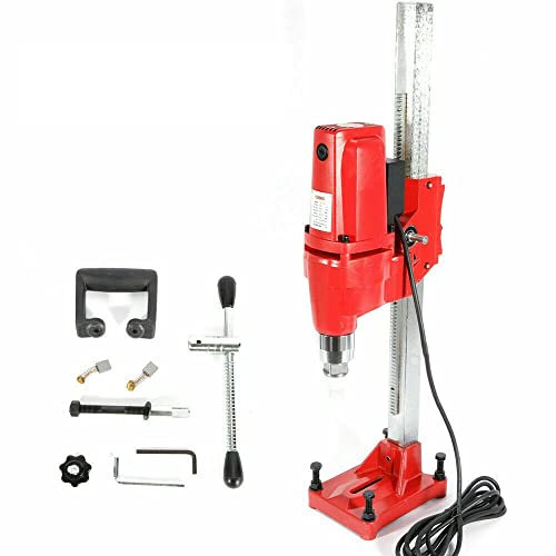 Carotteuse pour béton armé M22 3300 W 220 V Rouge Pour béton, ciment, brique