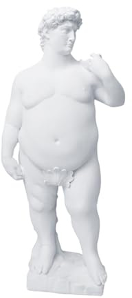 Toyvian 1 x Skulptur-Statue für Heimdekoration, kreative Kunst, dekorative Ornamente, einzigartige Desktop-Dekoration für Büro und Wohnraum, leicht zu reinigen