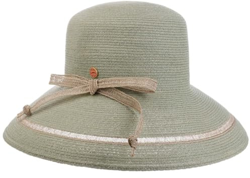 Mayser Lilien Schlapphut Raffiahut Sonnenhut UV Schutz Damen Sommer Winter