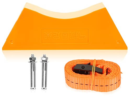 Angoily Support Mural Pour Bouteille De Propane Support Pour Bouteille De Gaz Azote Avec Sangles De Sécurité