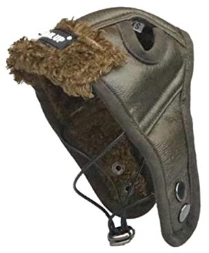Mipcase Haustierkostüm Fliegermütze l Braun Kreatives Kostüm Für Hunde Katzen Party Foto Accessoire
