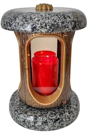 Grablaterne aus Granit (Stein). Geeignet für Urnengrab. Ohne Bronze, reduziert das Diebstahlrisiko. Farben: Schwarz, Grau, Rot. Mit oder ohne Kreuze (Grau ohne Kreuz)