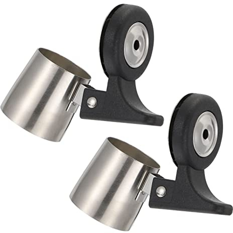 BIUDECO Stainless Steel Whistling Kettle Flute Water Boiler Alarm System Food-Grade Material Loud Whistle Suitable for Stovetop Use 2-Piece Set