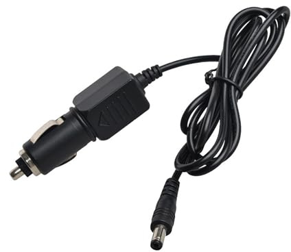 Leloco 12V 1A KFZ Autoadapter – Auto Ladegerät mit DC Stecker 5,5mm x 2,1mm – Kompatibel mit Massagekissen, Autokamera, Dashcam, Luftreiniger, Lüfter – Auto Netzteil mit Zigarettenanzünder Anschluss