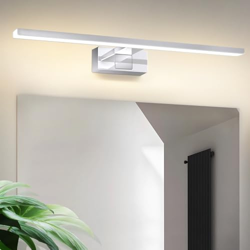 Laittiin LED Spiegelleuchte Bad Spiegellampe 60CM Badlampe Wand 12W