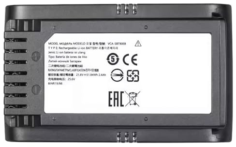 Batteria Ricaricabile For Aspirapolvere Da 21,6 V, Compatibile Con Samsung, JET75/JET75+/JET90/JET90+/JET90E Modello VCA-SBT90(4000mAh 1pcs)