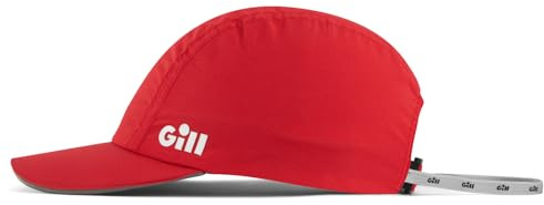 Gill Regatta Sailing Cap Hat - 50+ UV Protection, Moisture-Wicking, Quick Drying with Retainer Clip.