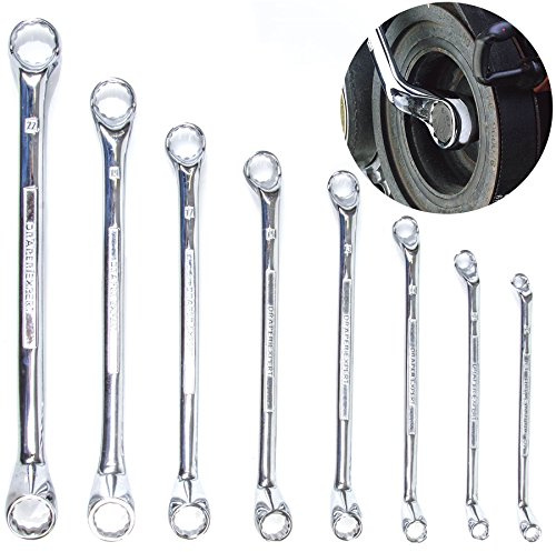 8X Draper Expert Deep Offset Ring Spanners 6mm - 22mm Hardened Tempered CR-V Wrench Set
