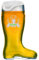 Anbobo Bierstiefel 1L mit individueller Gravur [Name] und [Motiv 02] - MeinGlas
