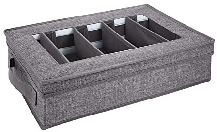 LOVIVER Boîte de Rangement pour Ustensiles Couverts avec Poignées pour Ustensiles Couverts