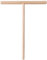 Teemando® Distributeur de crêpes en bois de hêtre de 22 cm, répartit la pâte à crêpes et jambon de palais très fin