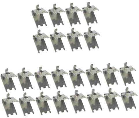 jojofuny 24pièces De Support Pour Étagère De Congélateur Lot De Clips Pour Fixation Et Rangement Réfrigérateur Installation Facile Et