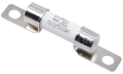 SJLOYNWQ EV315-L-3EB Niederspannungs-DC-Sicherung 30a500V Energiesicherung for Elektrofahrzeuge(EV315-L-3EB 50A)