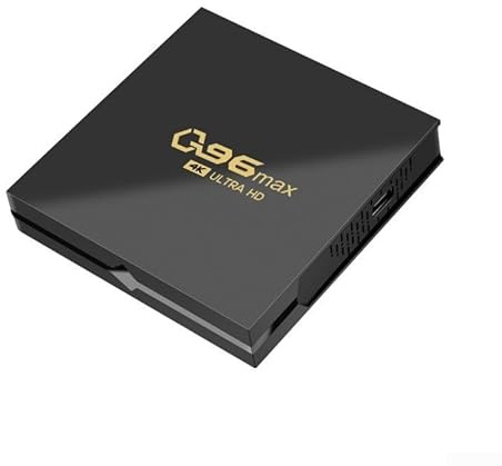 Q96 MAX TV Box, 4K UHD per Android 14 Media Player con Quad-Core per processore Allwinner H313, 1 GB DDR3 e 8 GB ROM per streaming (UK)