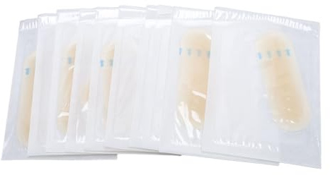 Generic Pegatinas de Transferencia de Piel para Cejas para Práctica y Demostración, 20 Plantillas de Silicona para Cejas para Salón de Belleza