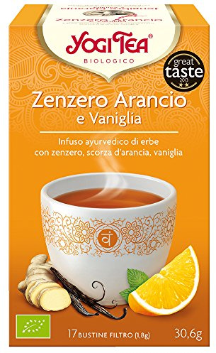 Yogi Tea Zenzero Arancio e Vaniglia - 30.6 gr - [confezione da 3]
