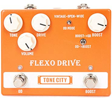 Tone City Flexo Drive Boost/Overdrive · Effektgerät E-Gitarre