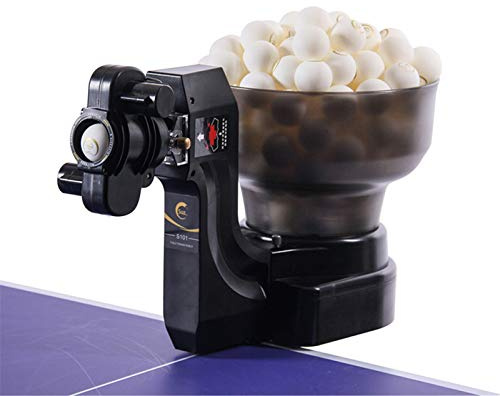 Table Tennis Robot Ping Pong Ball Machine S101 Automatic Ping Pong Machine for Training with 40mm+ Table Tennis Balls by Suz