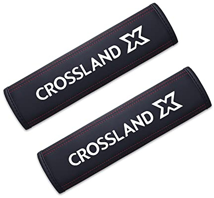 SLURF 2 Stück Auto Gurtpolster, für Opel Crossland-X Komfort Seat Belt Padding Schulterschutz Innenausstattung ZubehöR,B